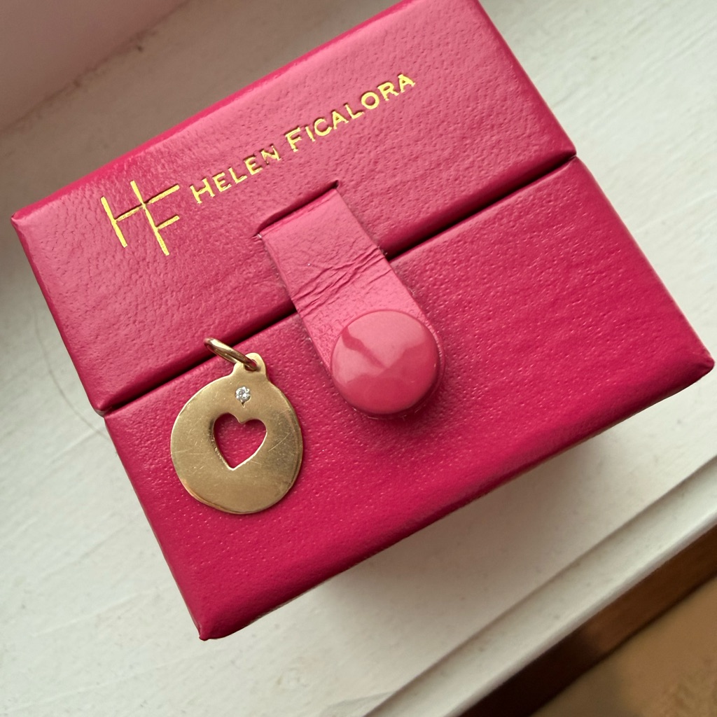 Helen Ficalora 14k Yellow Gold Heart Cutout Charm